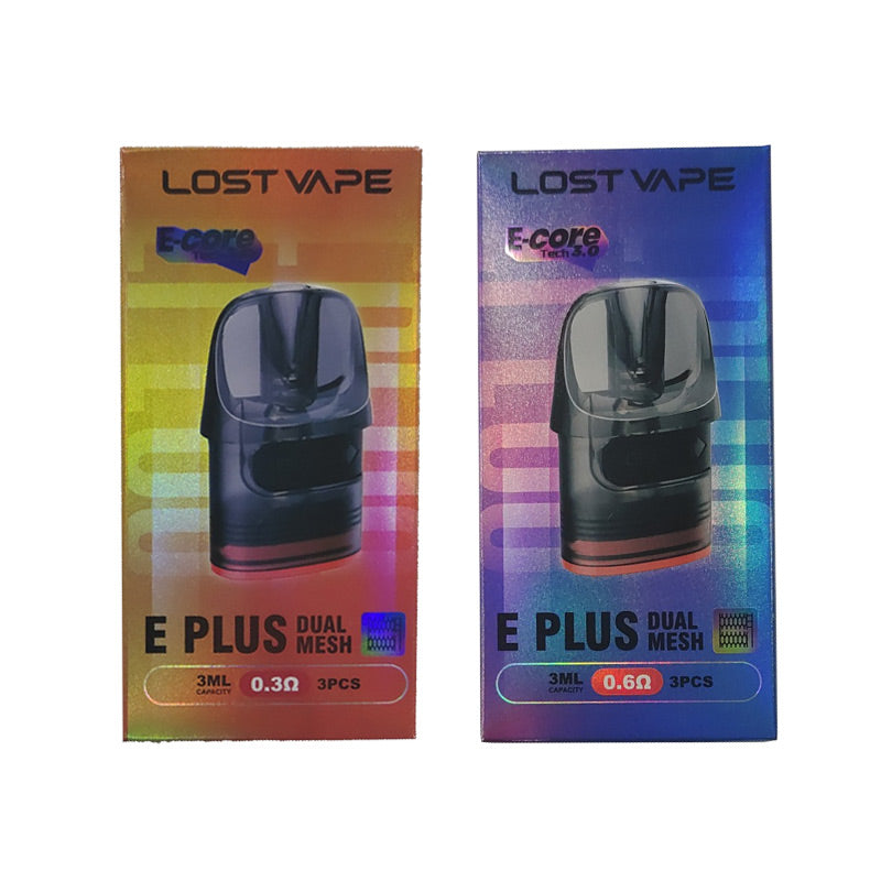 Lost Vape E Plus Dual Mesh Pod Kartusche 3 Stück/Packung