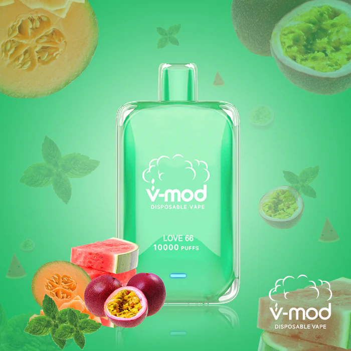 Komodo Vmod 10000 Puffs Wiederaufladbares Einweg Disposable Kit 850mAh (10 Stück/Packung)