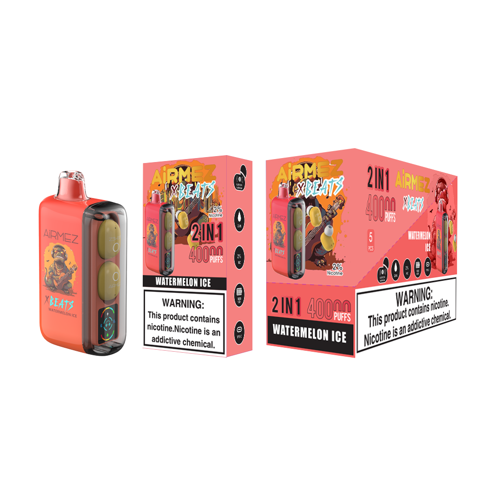 AiRMEZ Xbeats 50000 50K Puffs Einweg Kit mit TWS Earphones