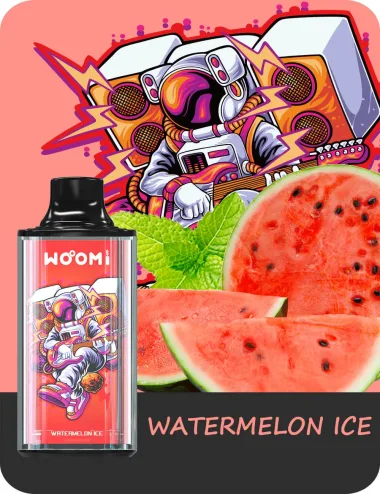 WOOMI SPACE 8000 Puffs Einweg Disposable Kit 600mAh Wiederaufladbar 6 Stück/ Packung