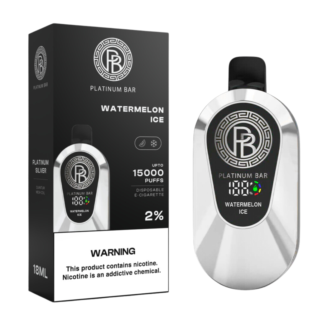 Platinum Bar 15000 Puffs Wiederaufladbares Einweg Kit - 📢EXKLUSIVES ANGEBOT - Nehme 4 Zahle NUR 3! + Ab einem Einkauf von 120€ 1 Mystery Vapes Gratis + Kostenloser Versand 📢