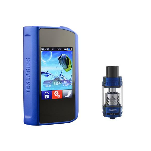 Teslacigs Touch 150W TC Akkuträger mit SMOK TFV8 SUB Ohm Verdampfer
