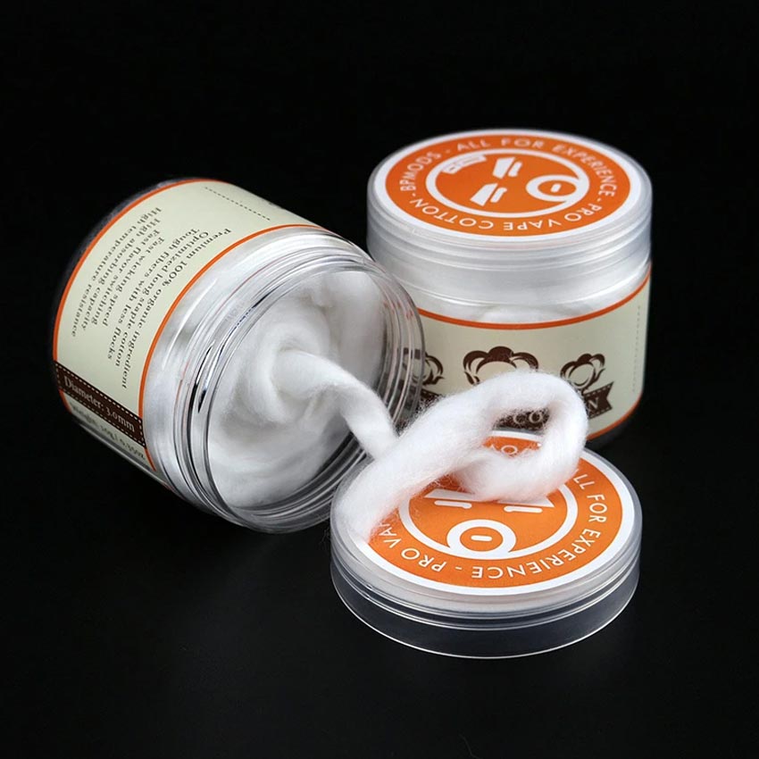 BP Mods Pro Vape Baumwolle 3,0 mm und 2,5 mm Durchmesser