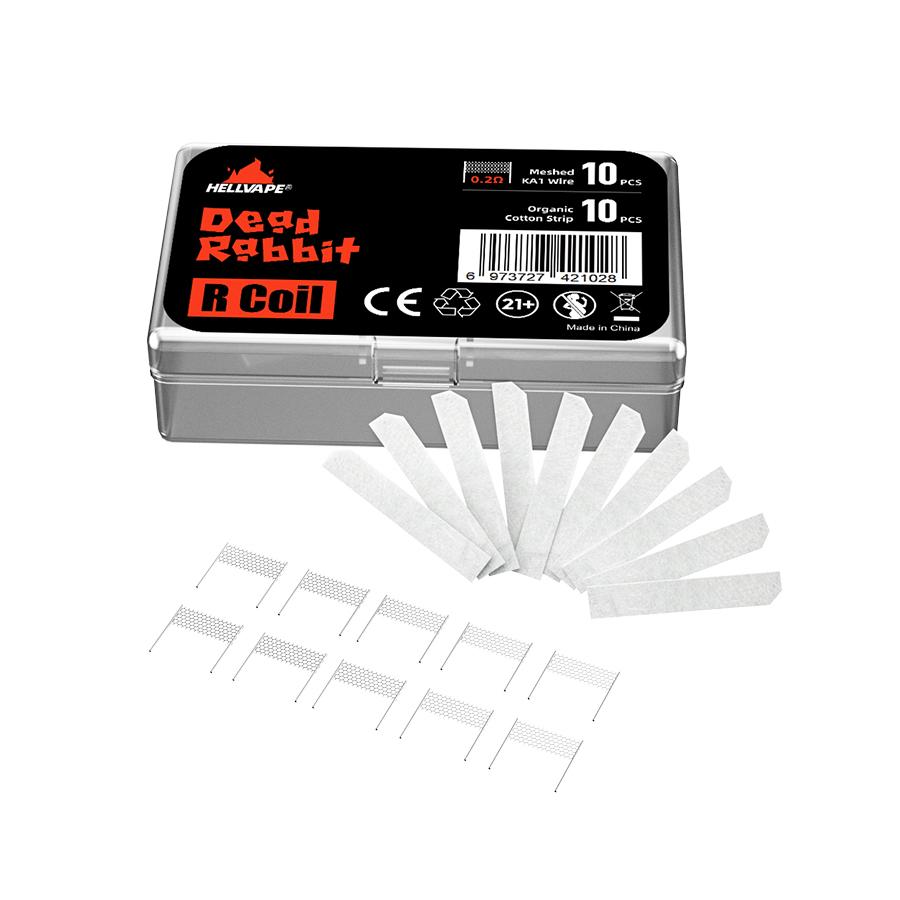 Hellvape Dead Rabbit R Coil Kit 10Stück/Packung