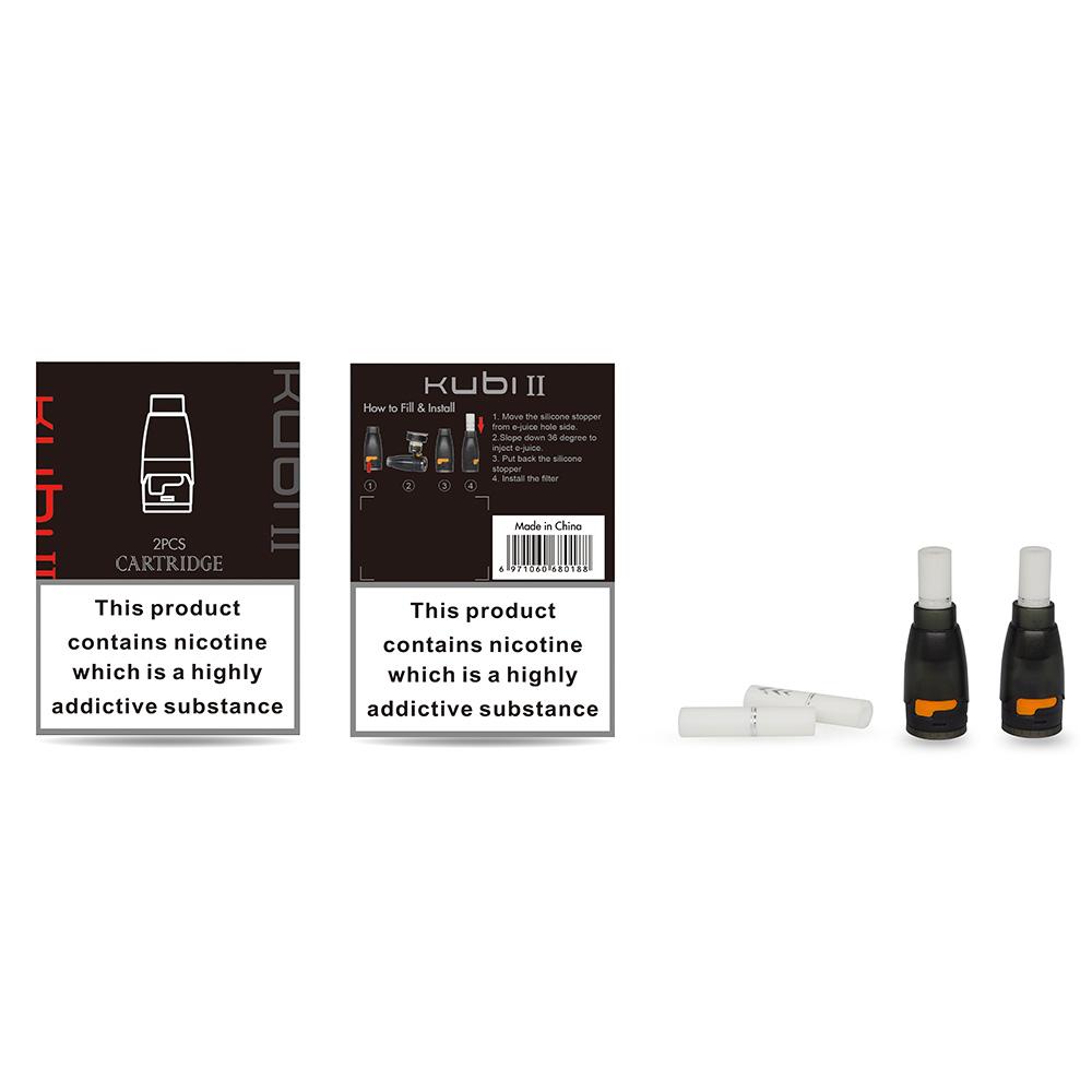 Hotcig Kubi II Nachfüllbar Pod mit Filter 1.7ml 2Stück