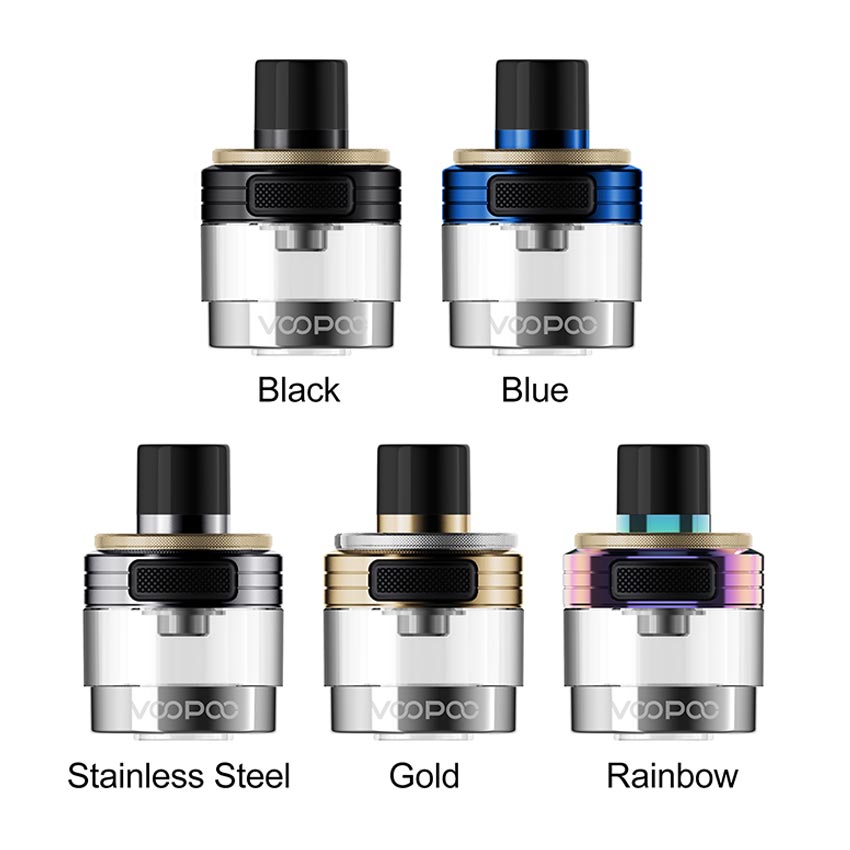 VOOPOO PnP-X Empty Pod Cartridge 5ml für DRAG S PNP-X Kit,DRAG X PNP-X Kit