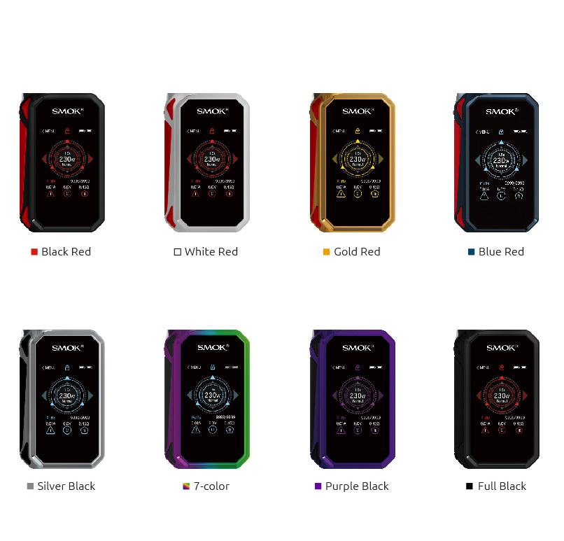 SMOK G - PRIV 2 230W Touch Screen TC Box Mod Akkuträger