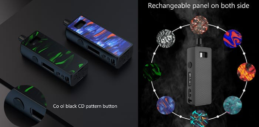 Vorschau auf das Mechlyfe Ratel Rebuildable Pod Kit - 80W 18650 RBA Pod Kit!