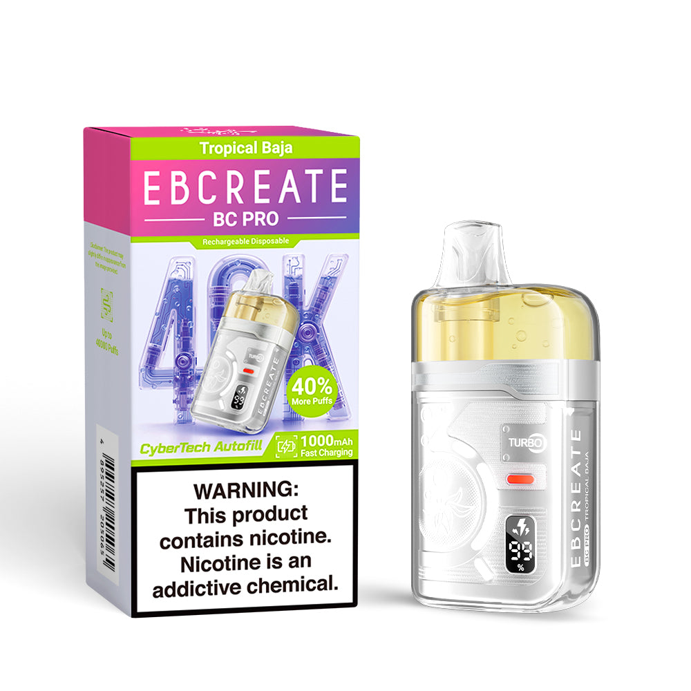 EBCREATE BC PRO 40K 40000 Puffs Einweg Kit - 💥 Nehme 5 Zahle NUR 4! + Ab einem Einkauf von 100€ 2 Mystery Gratis💥