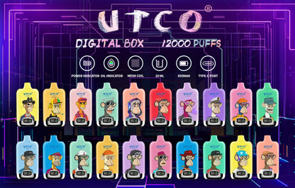 UTCO DIGITAL BOX 12000 Puffs Einweg Disposable Kit