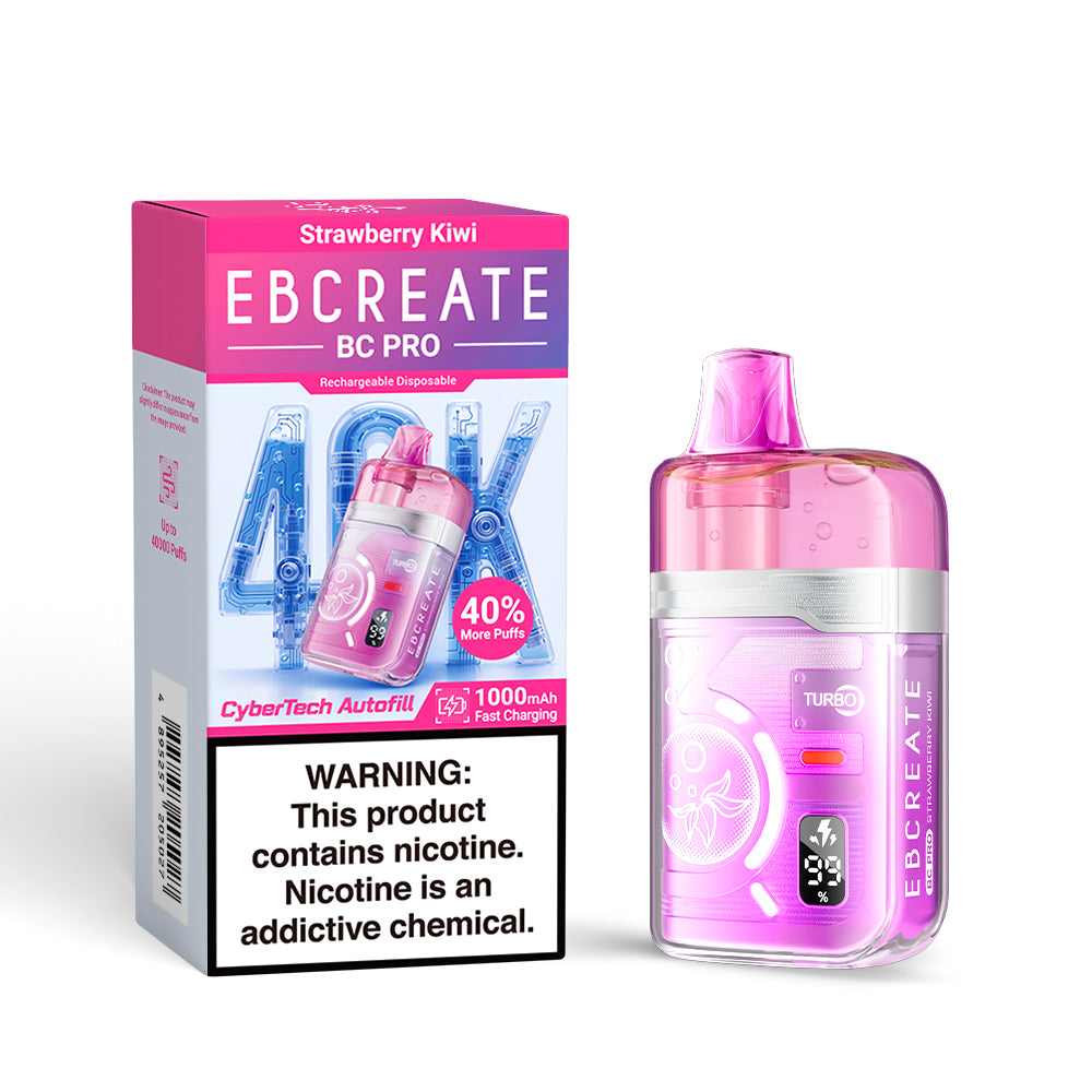 EBCREATE BC PRO 40K 40000 Puffs Einweg Kit - 💥 Nehme 5 Zahle NUR 4! + Ab einem Einkauf von 100€ 2 Mystery Gratis💥