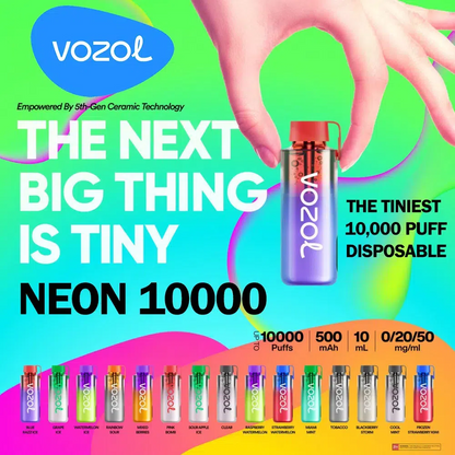 Vozol Neon 10000 Puffs Wiederaufladbares Einweg Kit
