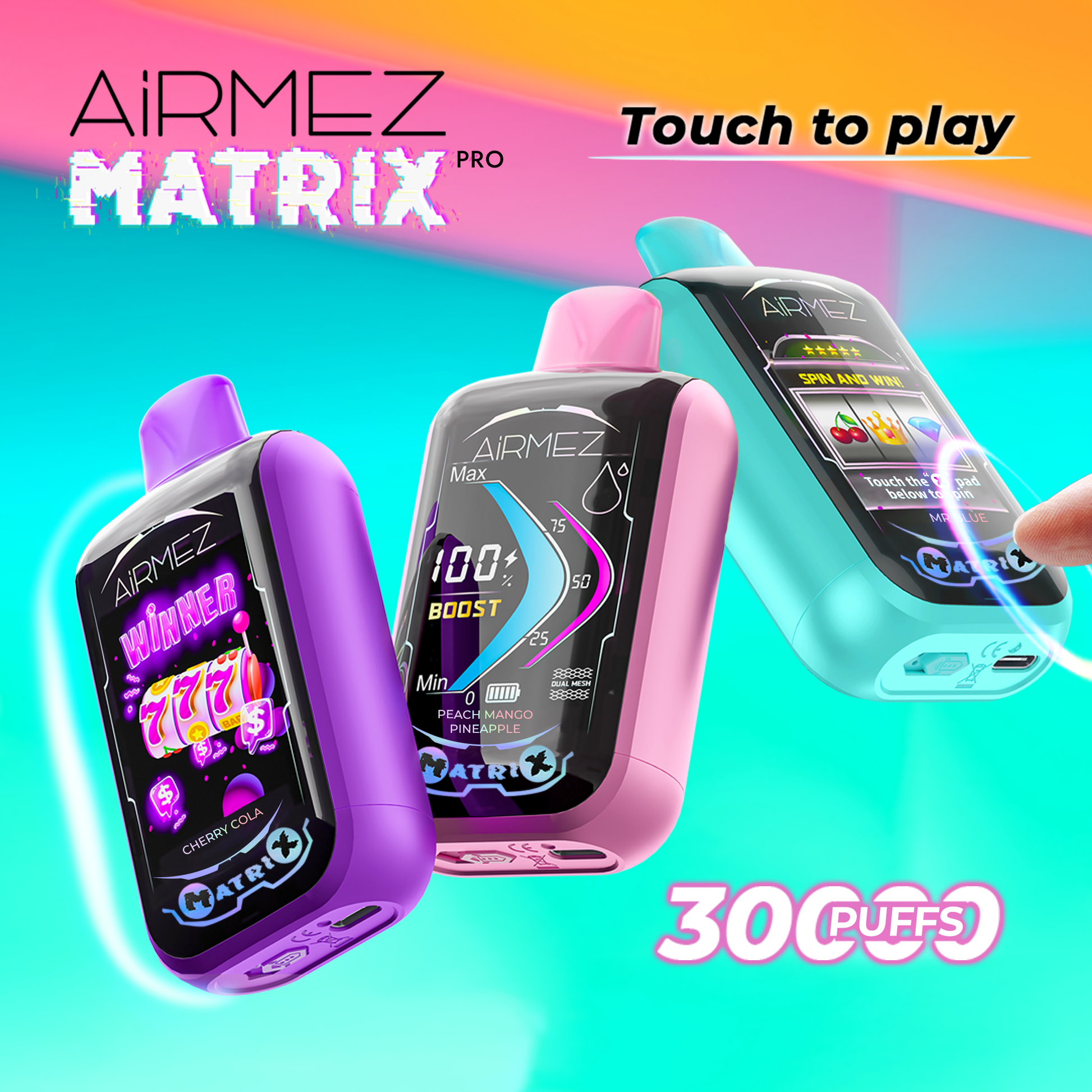 Airmez Matrix Pro 30000 30K Puffs Einweg Vape Kit