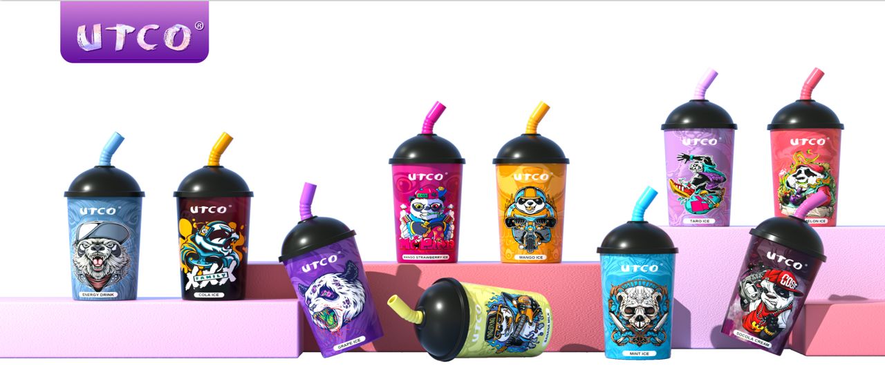 UTCO Puff Panda 8000 Einweg E-Zigarette Disposable Kit wiederaufladbar