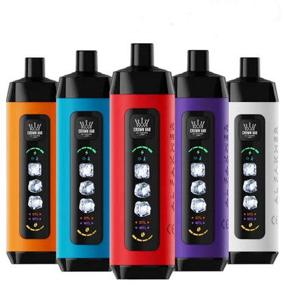 AL Fakher Crown Bar 15K Ice Adjust Einweg Kit (15000 Puffs)