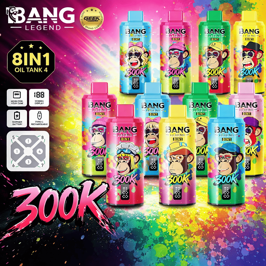 Bang Legend 8in1 300K 300000 Puffs Einweg Kit