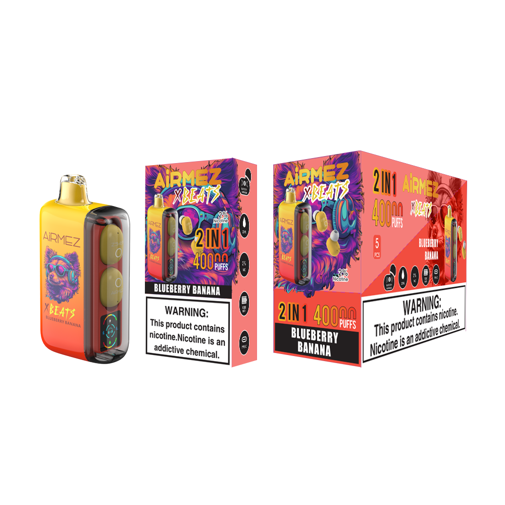 AiRMEZ Xbeats 50000 50K Puffs Einweg Kit mit TWS Earphones