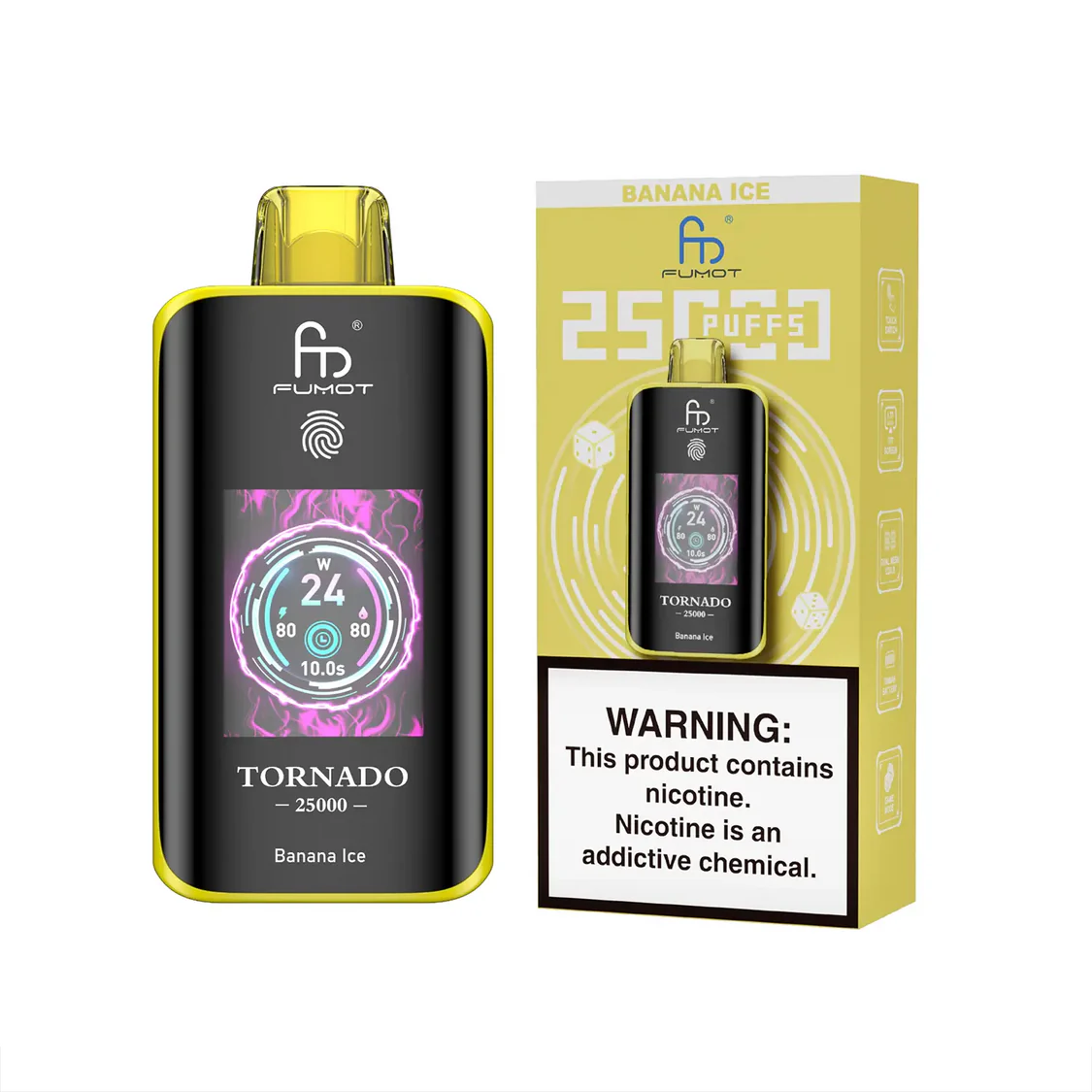 [Clearance Sale] Fumot Randm Tornado 25000 Puff Wiederaufladbares Einweg Kit (Touch Switch) - 📢EXKLUSIVES ANGEBOT - Nehme 4 Zahle NUR 3! + Ab einem Einkauf von 120€ 1 Mystery Vapes Gratis + Kostenloser Versand 📢
