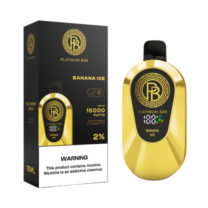 Platinum Bar 15000 Puffs Wiederaufladbares Einweg Kit - 📢EXKLUSIVES ANGEBOT - Nehme 4 Zahle NUR 3! + Ab einem Einkauf von 120€ 1 Mystery Vapes Gratis + Kostenloser Versand 📢