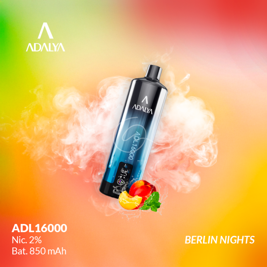 Adalya ADL16000 Wiederaufladbares Einweg Kit- 💥 Nehme 5 Zahle NUR 4! + Ab einem Einkauf von 100€ 2 Mystery Gratis💥