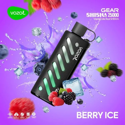 Vozol GEAR SHISHA 25000 Puffs Einweg Kit - 💥 Nehme 5 Zahle NUR 4! + Ab einem Einkauf von 100€ 2 Mystery Gratis💥