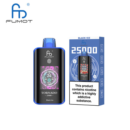 [Clearance Sale] Fumot Randm Tornado 25000 25K Puffs Wiederaufladbares Einweg Kit (Touch Switch) - 💥 Nehme 4 Zahle NUR 3! + Ab einem Einkauf von 120€ 2 Mystery Gratis💥