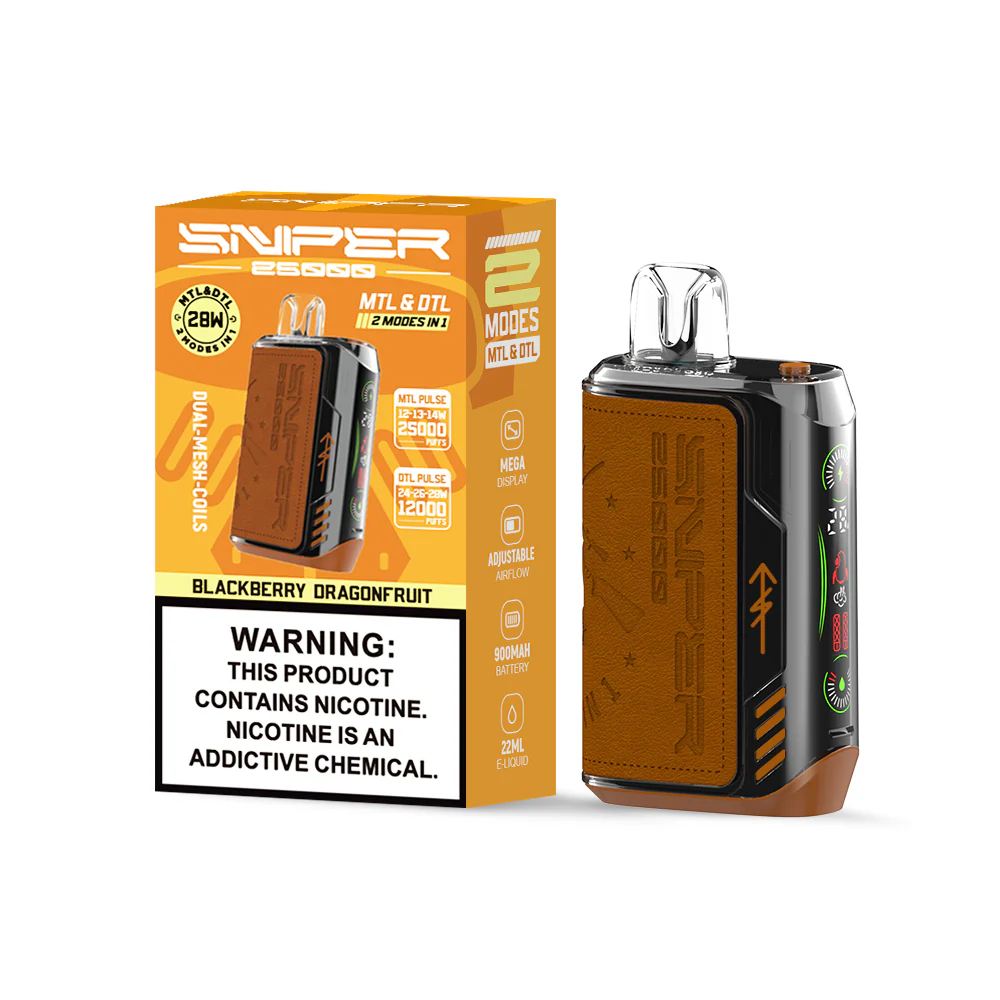 Vapmod Sniper 25000 Puffs Wiederaufladbares Einweg Kit