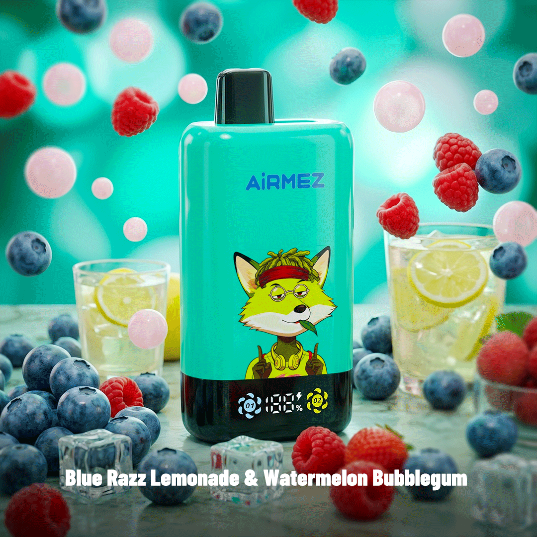 AiRMEZ Fox 2in1 Pro 80K 80000 Puffs Einweg Kit 30ml - 💥 Nehme 4 Zahle NUR 3! + Ab einem Einkauf von 120€ 2 Mystery Gratis💥