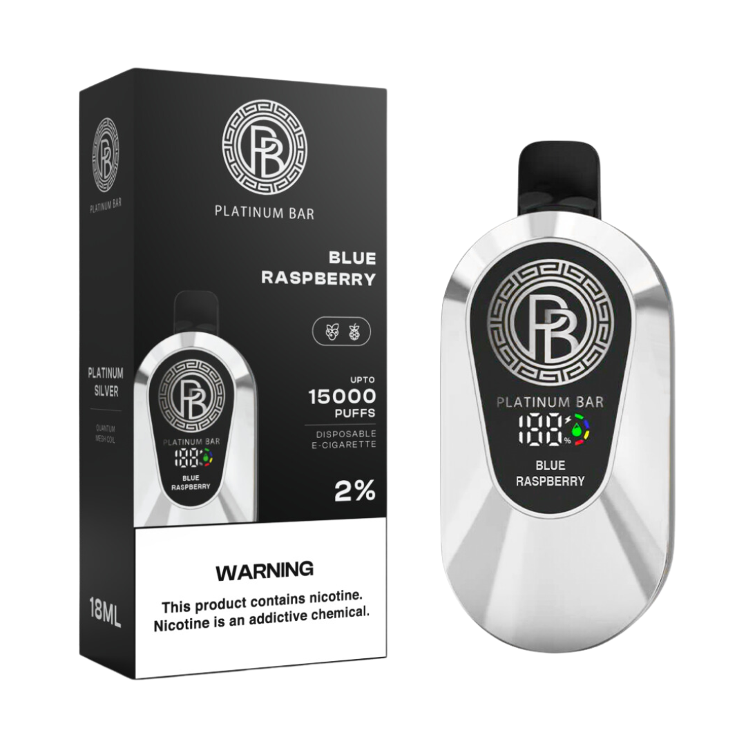 Platinum Bar 15000 Puffs Wiederaufladbares Einweg Kit - 📢EXKLUSIVES ANGEBOT - Nehme 4 Zahle NUR 3! + Ab einem Einkauf von 120€ 1 Mystery Vapes Gratis + Kostenloser Versand 📢
