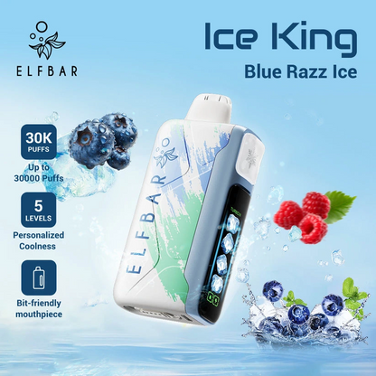 ELF Bar Ice King 30K Wiederaufladbares Einweg Kit (30000 Puffs) - 💥 Nehme 5 Zahle NUR 4!