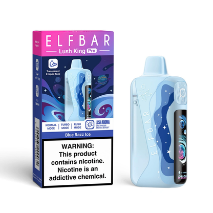 ELF BAR Lush King Pro 40000 40K Puffs Wiederaufladbares Einweg Kit - 💥 Nehme 5 Zahle NUR 4! + Ab einem Einkauf von 100€ 2 Mystery Gratis💥