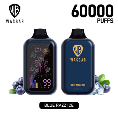 WASBAR 60000 60K Puffs Wiederaufladbares Einweg Kit - 💥 Nehme 5 Zahle NUR 4! + Ab einem Einkauf von 100€ 2 Mystery Gratis💥