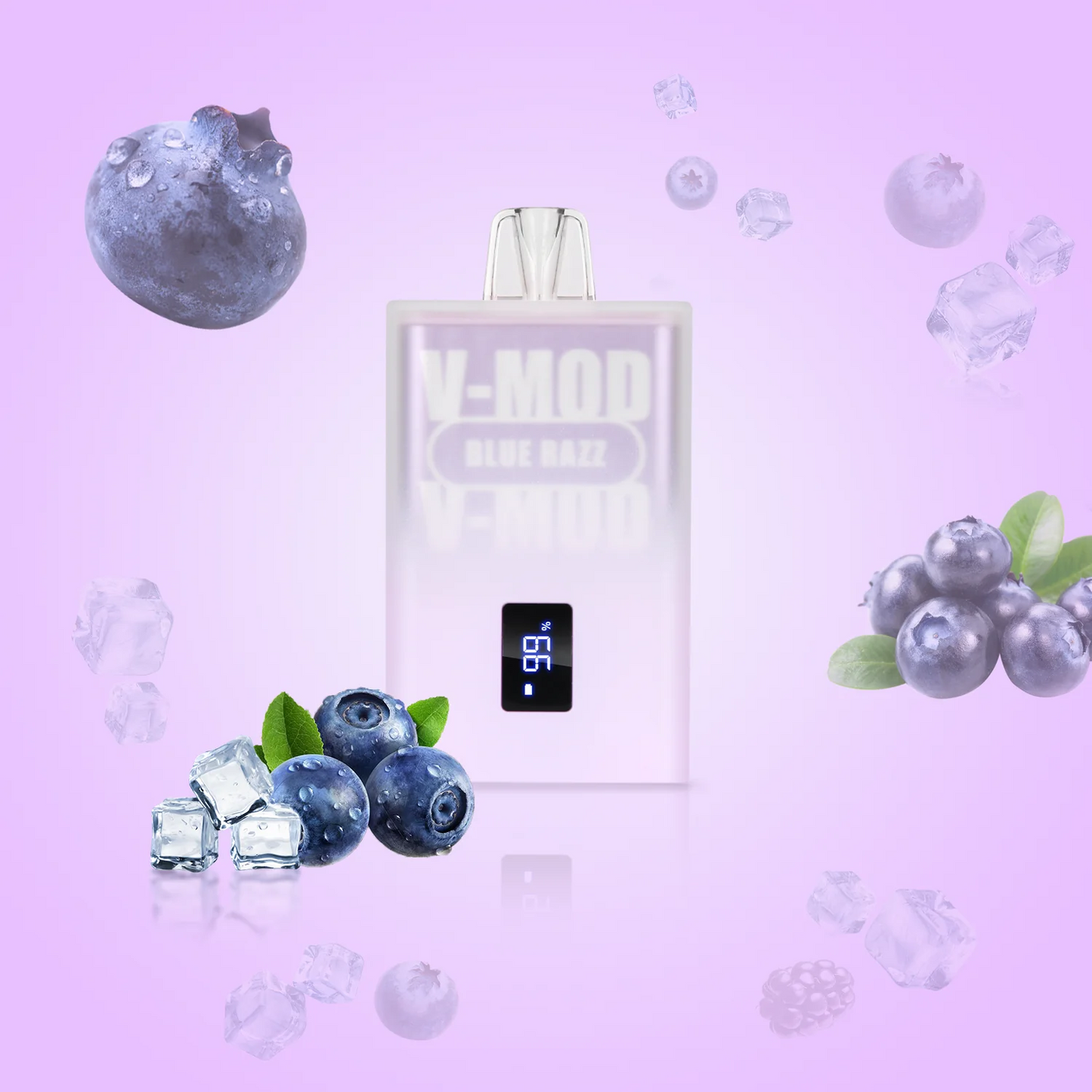 Komodo Vmod 12000 Puffs Wiederaufladbares Einweg Disposable Kit 500mAh (10 Stück/Packung)