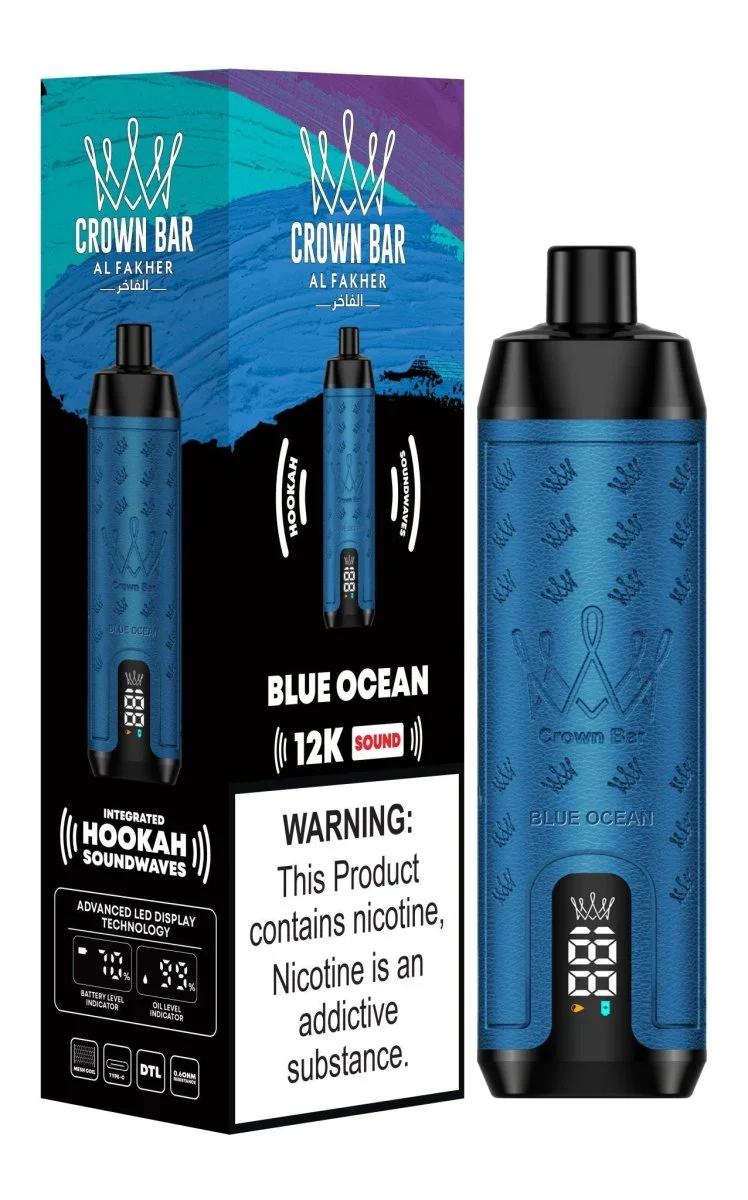 AL Fakher Crown Bar 12000 Puffs Shisha Hookah Einweg Vape - 💥 Ab einem Einkauf von 100€ 2 Mystery Gratis💥