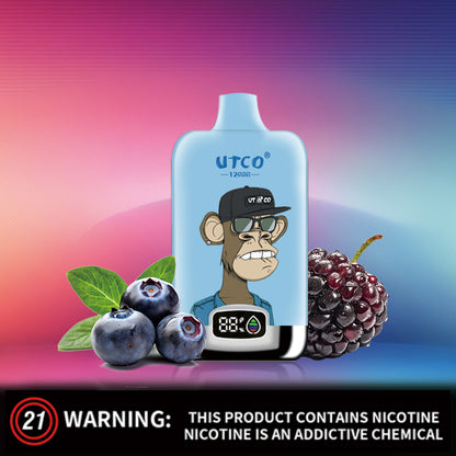 [Clearance Sale] UTCO DIGITAL BOX 12000 Puffs Einweg Disposable Kit (10 Stück/Packung)