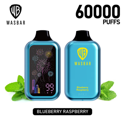 WASBAR 60000 60K Puffs Wiederaufladbares Einweg Kit - 💥 Nehme 5 Zahle NUR 4! + Ab einem Einkauf von 100€ 2 Mystery Gratis💥