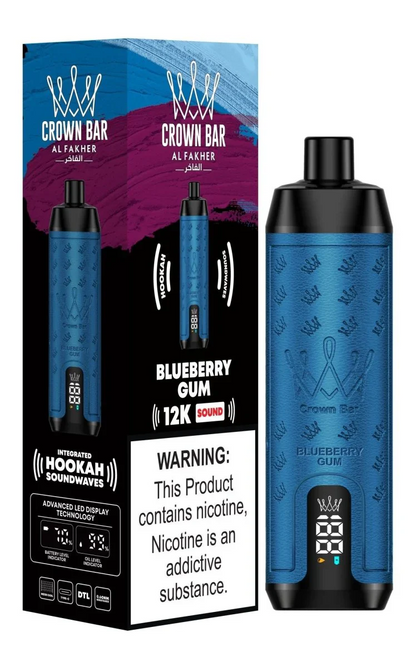 AL Fakher Crown Bar 12000 Puffs Shisha Hookah Einweg Vape - 💥 Ab einem Einkauf von 100€ 2 Mystery Gratis💥