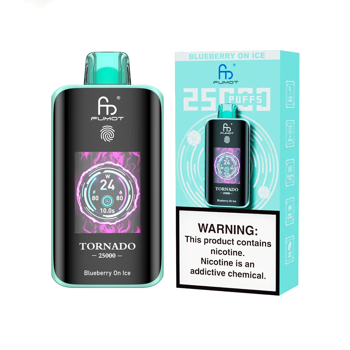 [Clearance Sale] Fumot Randm Tornado 25000 Puff Wiederaufladbares Einweg Kit (Touch Switch) - 📢EXKLUSIVES ANGEBOT - Nehme 4 Zahle NUR 3! + Ab einem Einkauf von 120€ 1 Mystery Vapes Gratis + Kostenloser Versand 📢