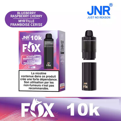 JNR Fox 10000 Puffs Vorgefülltes Einweg Kit- 💥 Nehme 5 Zahle NUR 4! + Ab einem Einkauf von 100€ 2 Mystery Gratis💥