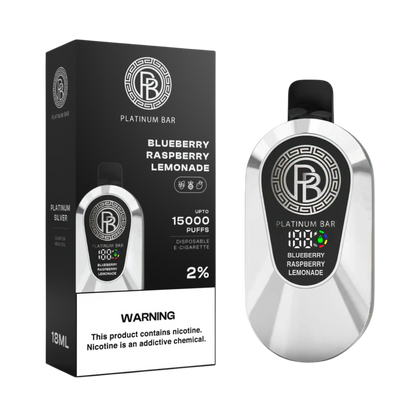 Platinum Bar 15000 Puffs Wiederaufladbares Einweg Kit - 📢EXKLUSIVES ANGEBOT - Nehme 4 Zahle NUR 3! + Ab einem Einkauf von 120€ 1 Mystery Vapes Gratis + Kostenloser Versand 📢