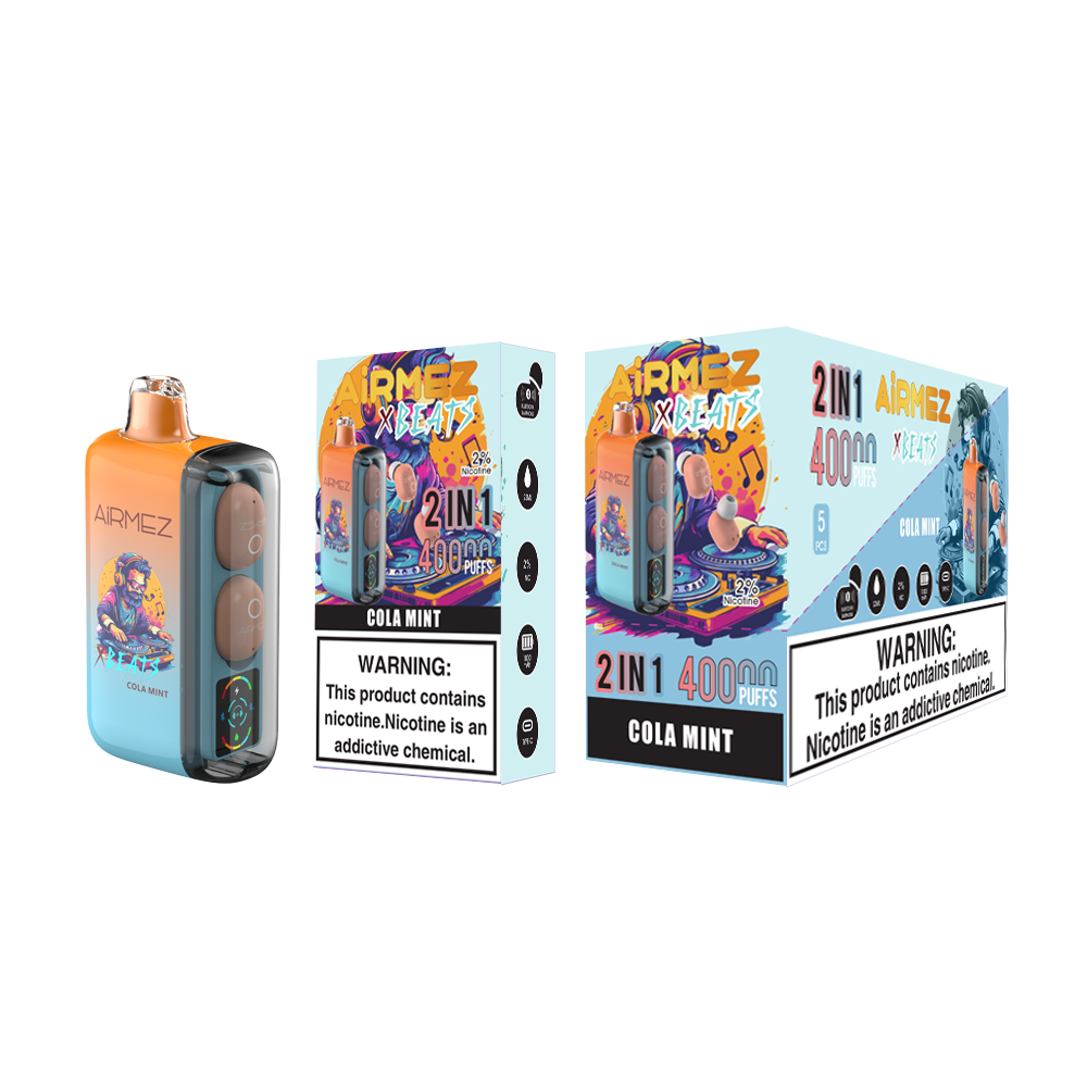 AiRMEZ Xbeats 50000 50K Puffs Einweg Kit mit TWS Earphones