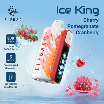 ELF Bar Ice King 30K Wiederaufladbares Einweg Kit (30000 Puffs) - 💥 Nehme 5 Zahle NUR 4!