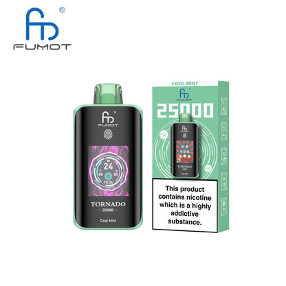 [Clearance Sale] Fumot Randm Tornado 25000 25K Puffs Wiederaufladbares Einweg Kit (Touch Switch) - 💥 Nehme 4 Zahle NUR 3! + Ab einem Einkauf von 120€ 2 Mystery Gratis💥