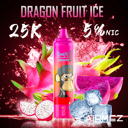 Airmez Tornado 25000 25K Puffs Einweg Kit - 💥 Nehme 5 Zahle NUR 4! + Ab einem Einkauf von 100€ 2 Mystery Gratis💥