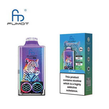 Fumot Leopard 40K Digital Display RGB Lights Einweg Kit (40000 Puffs) - 💥 Nehme 5 Zahle NUR 4! + Ab einem Einkauf von 100€ 2 Mystery Gratis💥