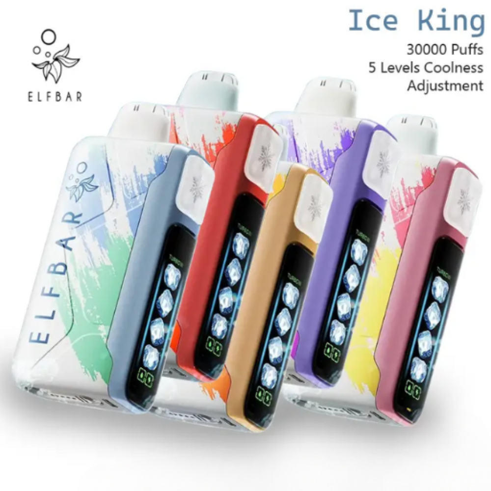ELF Bar Ice King 30K Wiederaufladbares Einweg Kit (30000 Puffs) - 💥 Nehme 5 Zahle NUR 4!