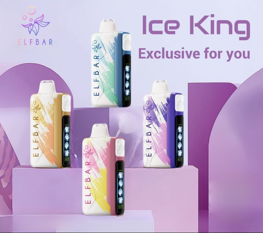 ELF Bar Ice King 30K Wiederaufladbares Einweg Kit (30000 Puffs) - 💥 Nehme 5 Zahle NUR 4!
