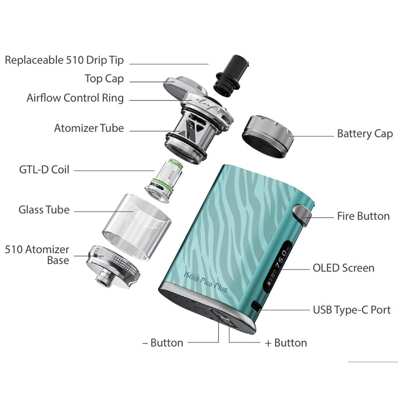 Eleaf iStick Pico Plus Kit mit GTL X Verdampfer 3ml
