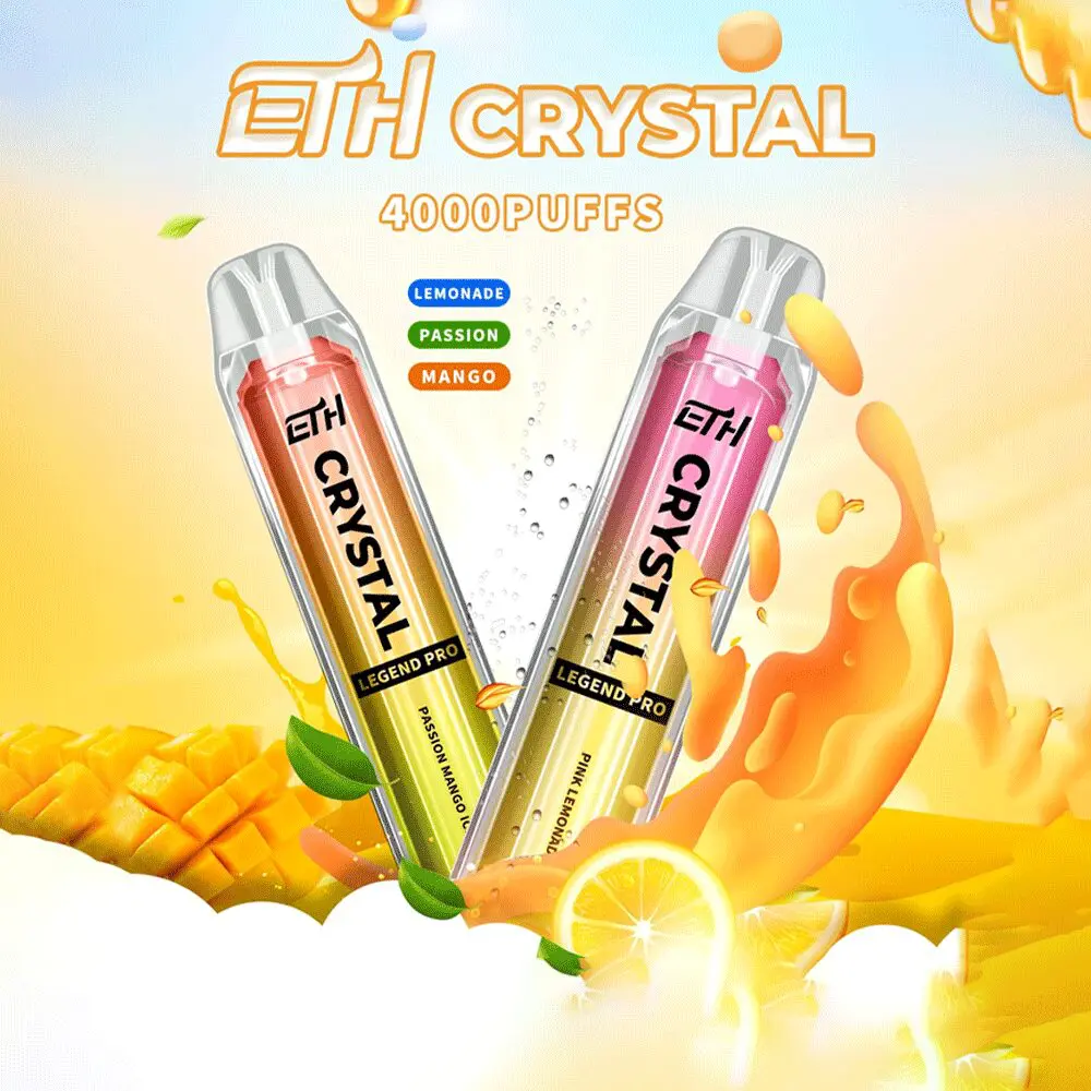 ETH Crystal 4000 Puffs Wiederaufladbares Einweg Kit