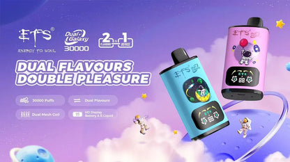 ETS Galaxy 30000 30K Puffs Einweg Kit (Double Flavors) - 💥 Nehme 5 Zahle NUR 4! + Ab einem Einkauf von 100€ 2 Mystery Gratis💥